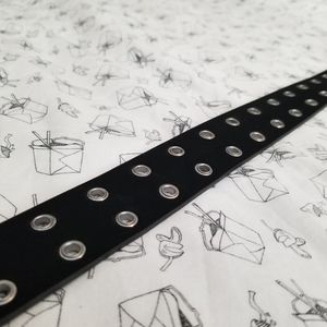 Urban Outfitters black grommet belt